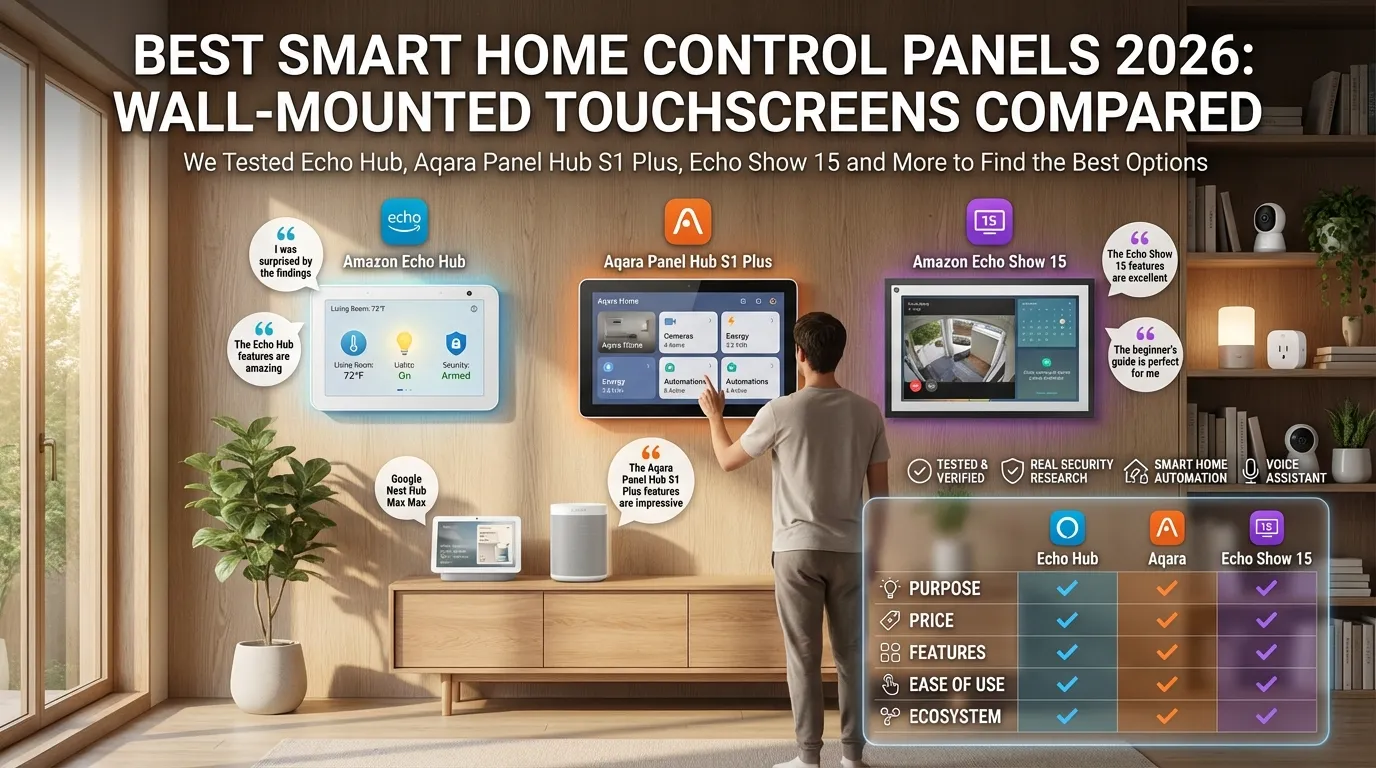 Best Smart Home Control Panels 2026 Compared