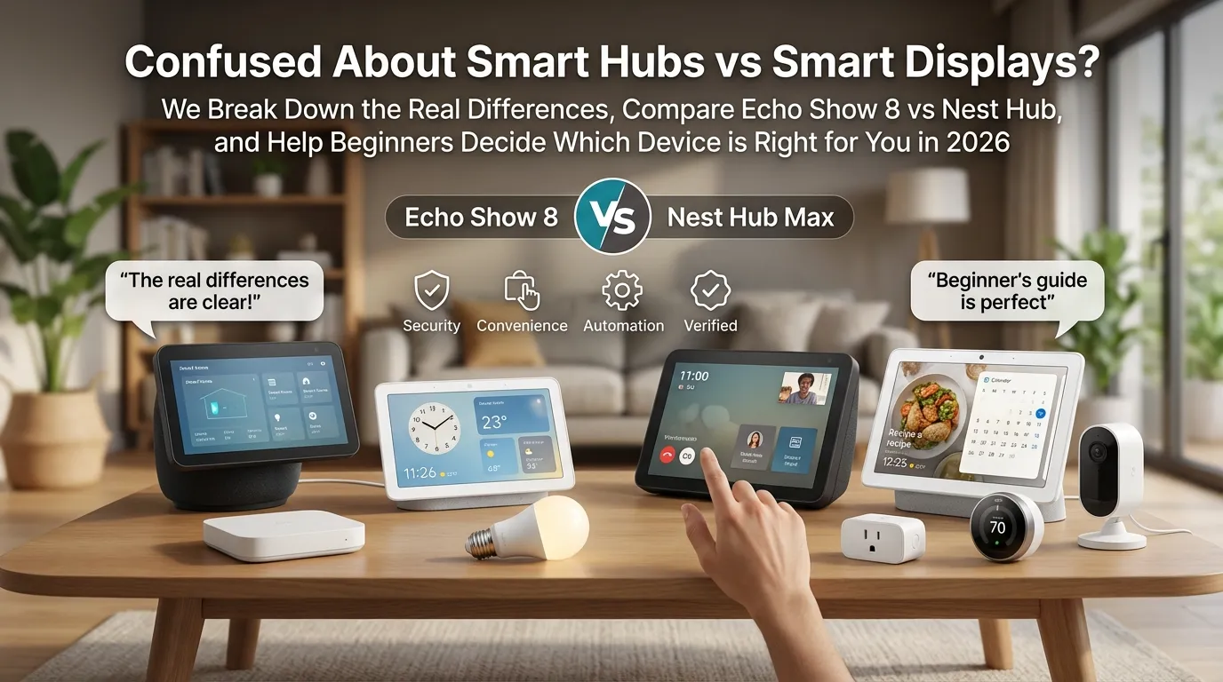 Smart Hub vs Smart Display 2026