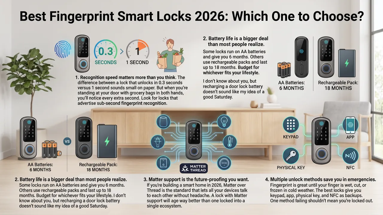 Best Fingerprint Smart Locks 2026