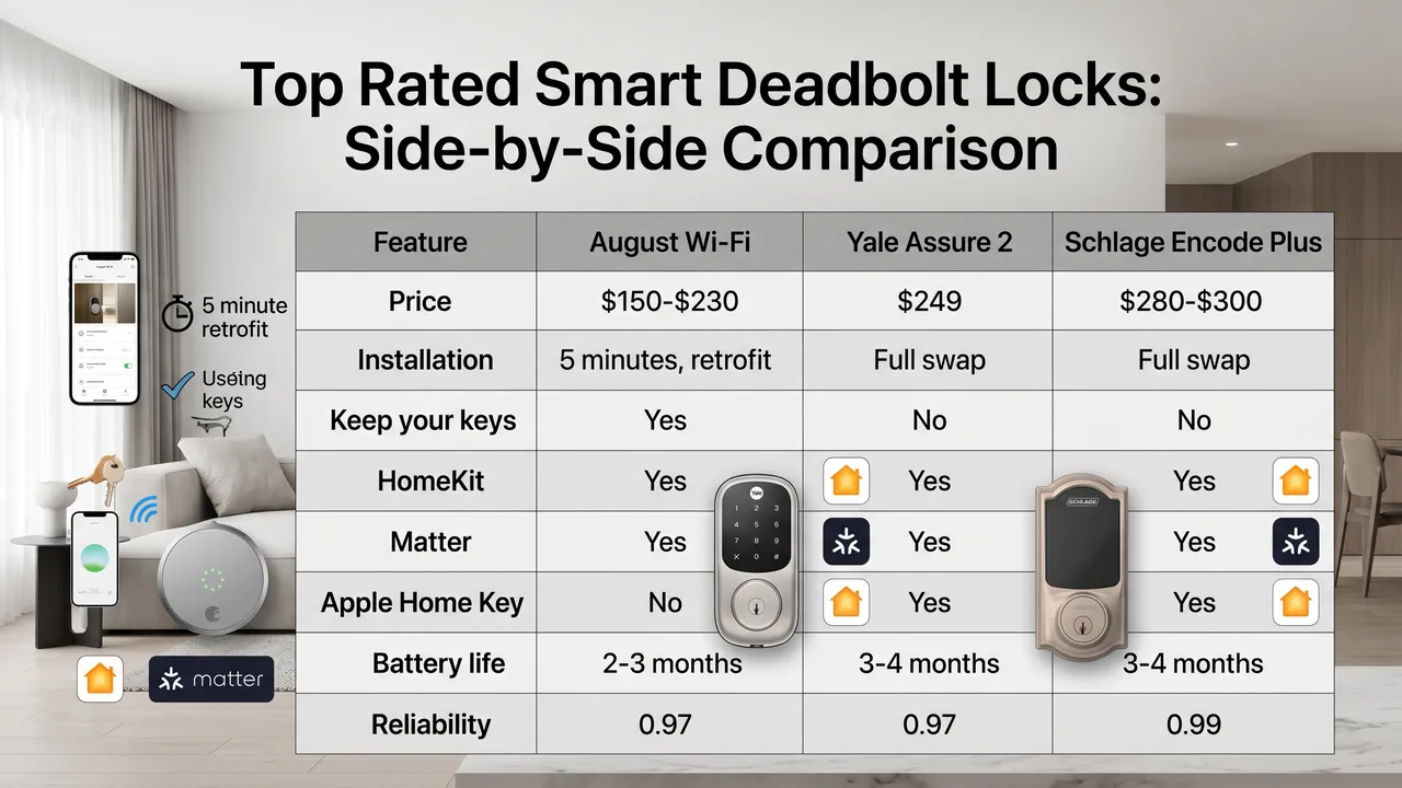 Best Smart Deadbolt Locks