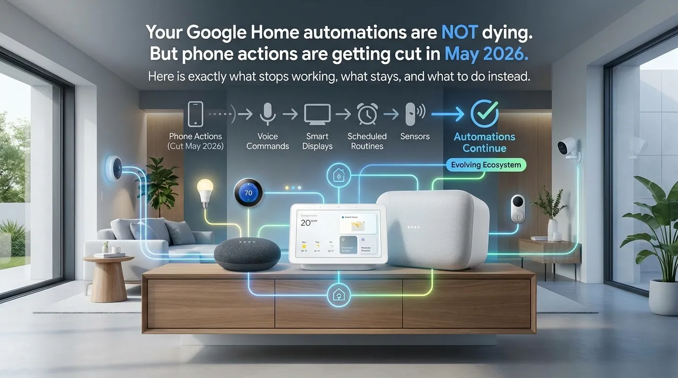 Google Home Automations May 2026