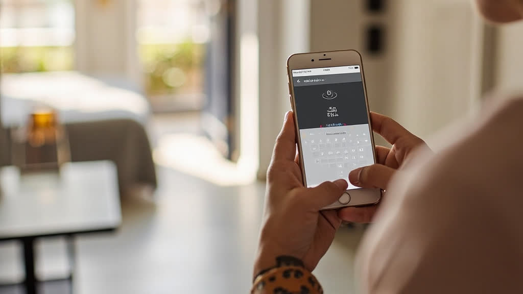 Airbnb host managing smart lock access