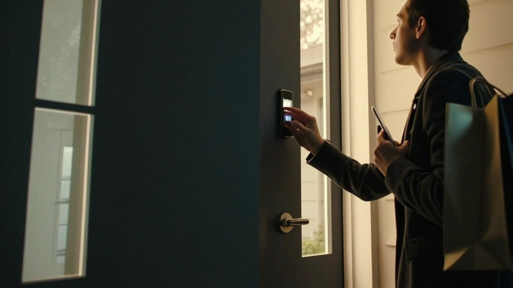 Person locked outside because smart lock battery died