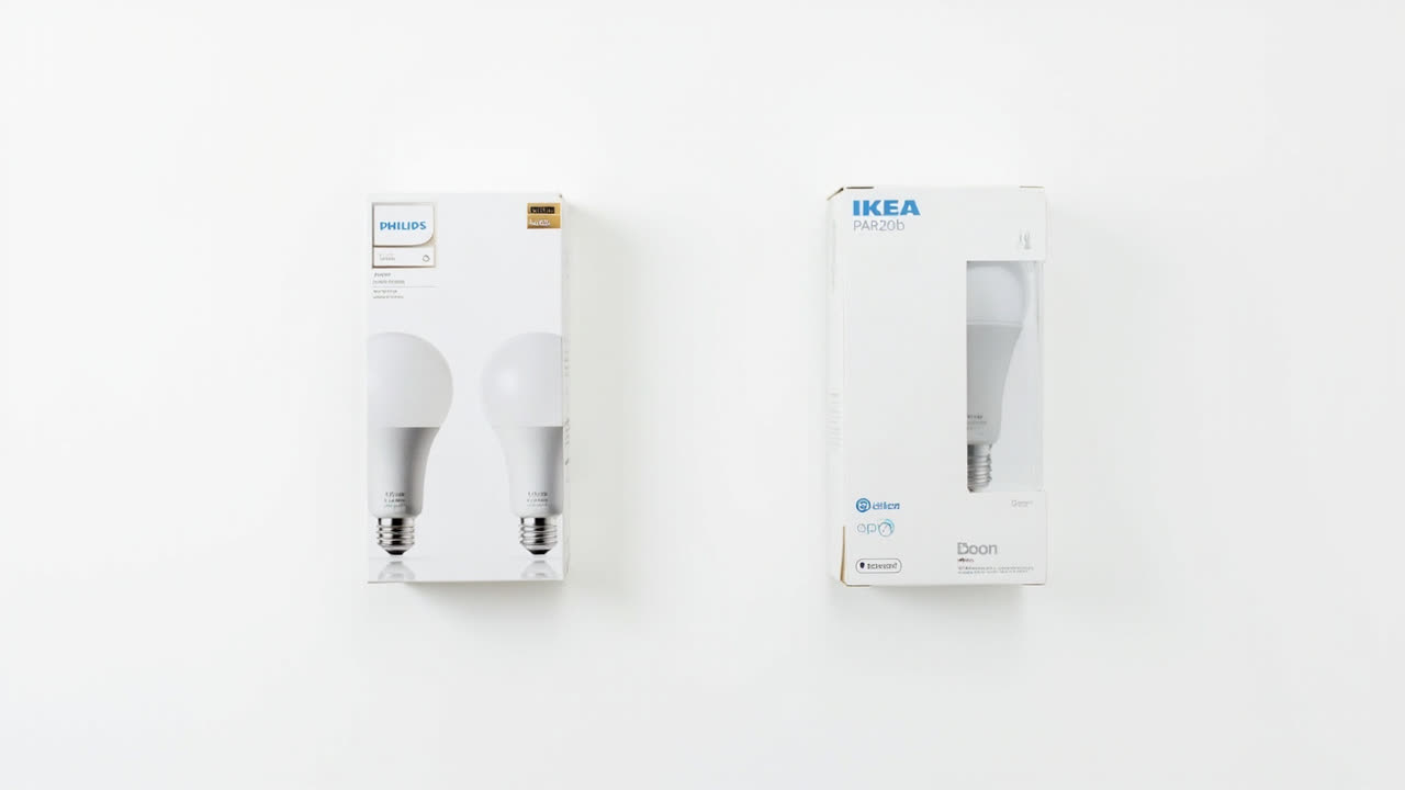 IKEA vs Philips Hue smart bulbs