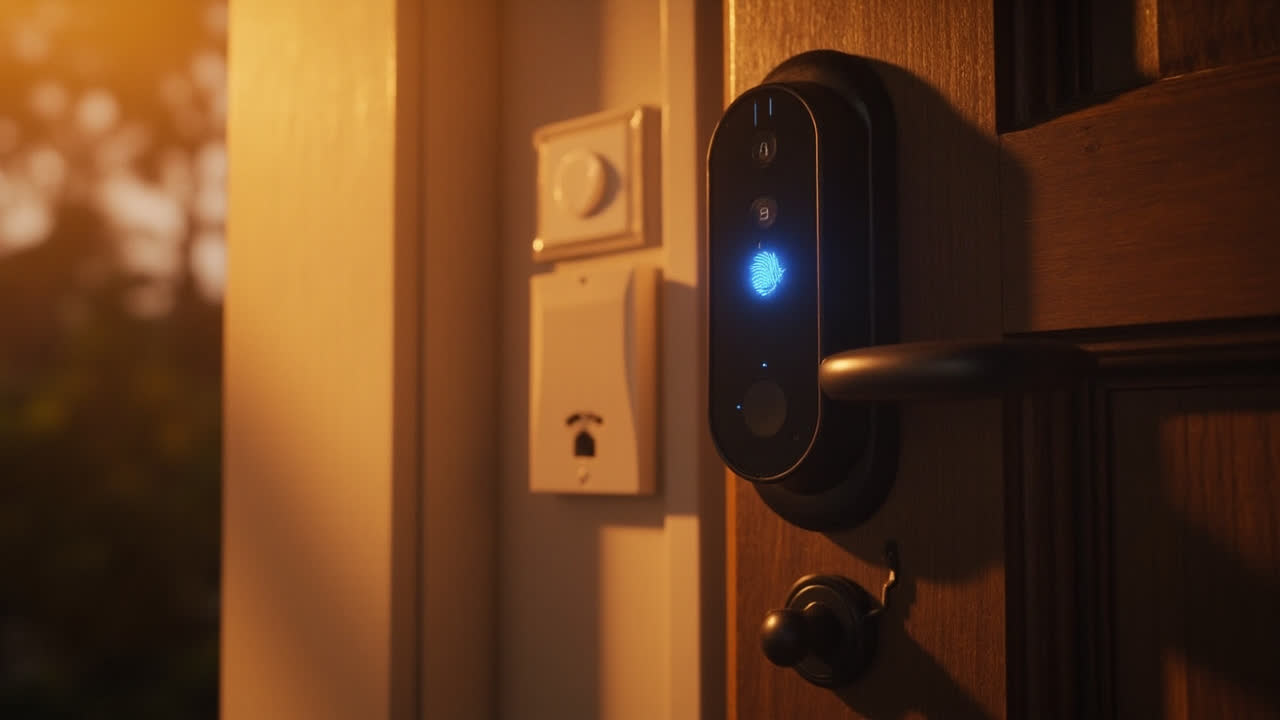 Smart lock power solutions comparison showing AuraCharge infrared wireless charging technology